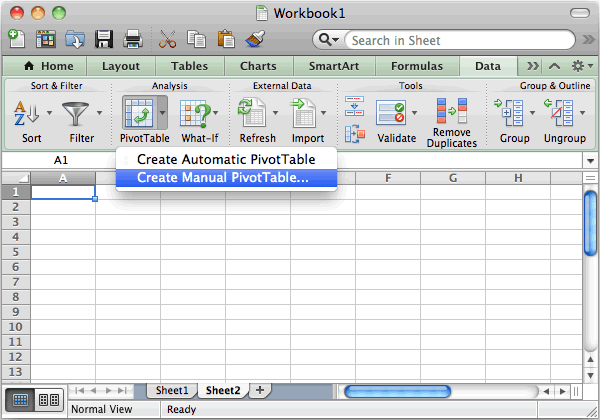 differences between excel for mac and excel for windows